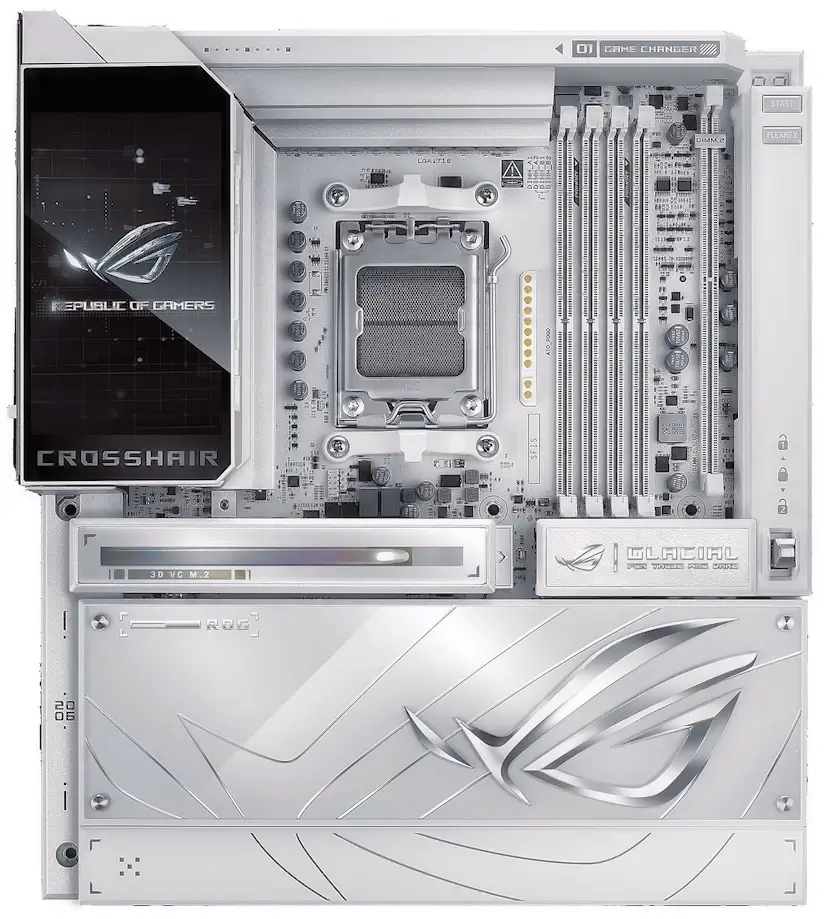 Alpedrete Gaming - Montaje Placa Base ASUS ROG CROSSHAIR X870E GLACIAL Alpedrete